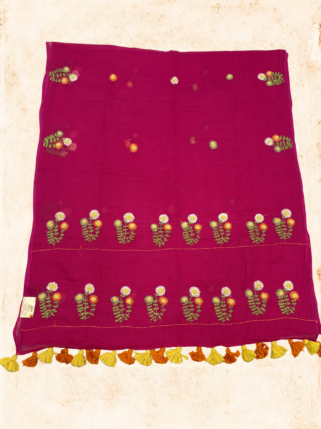 Kota Phool saree|Pink|KDHW004