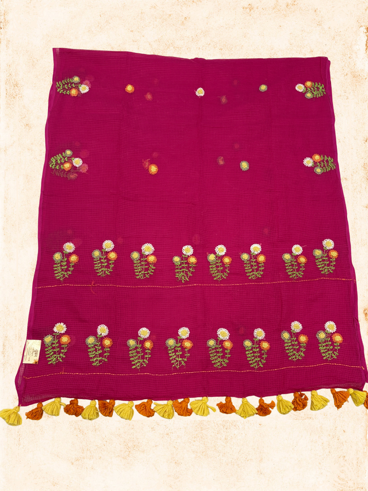 Kota Phool saree|Pink|KDHW004