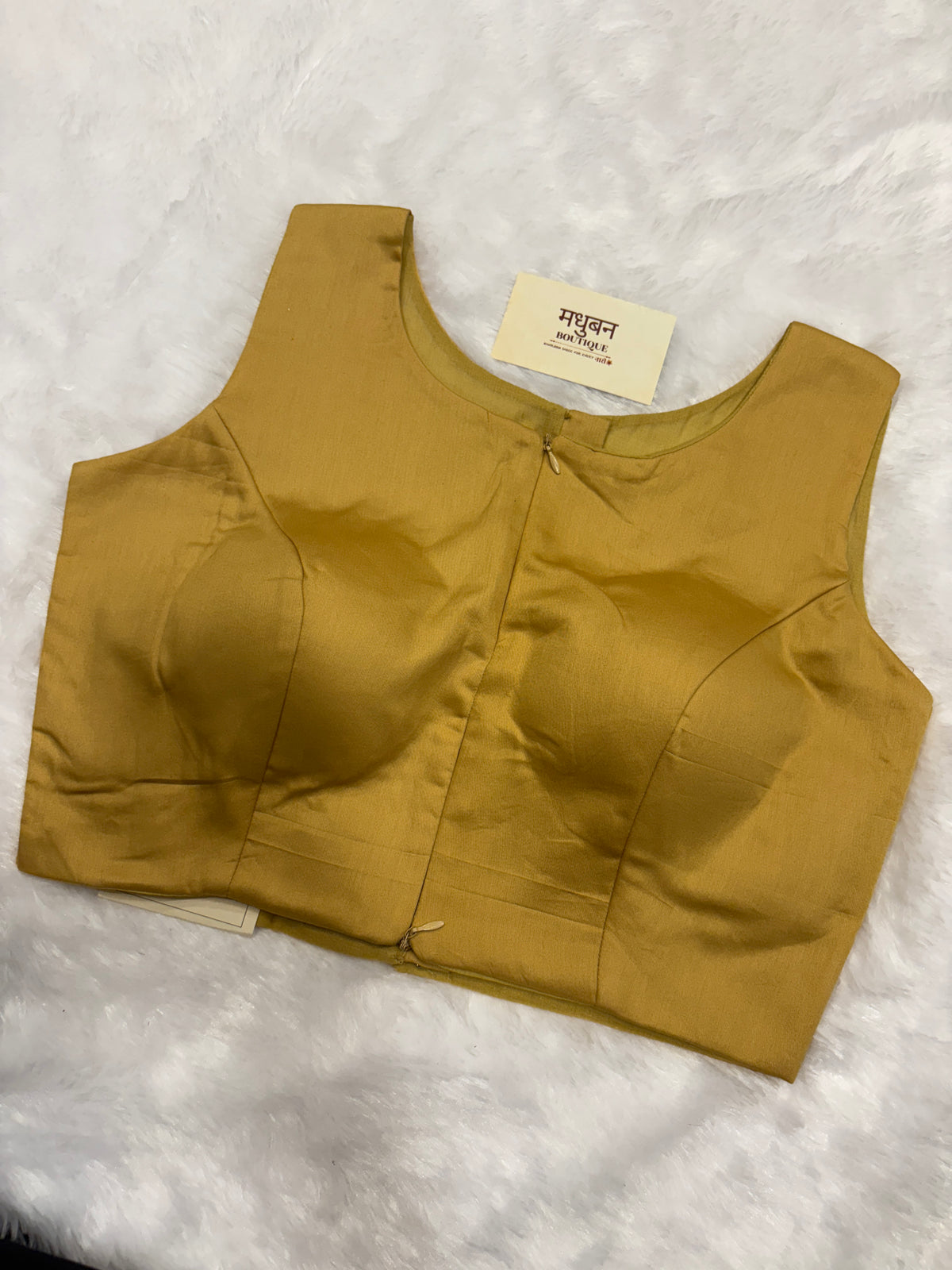 Doubble zipper solid cotton padded blouse|Mustered yellow colour|DZSB002