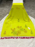 Katha sequence mulcotton saree|Popti|KSMC007