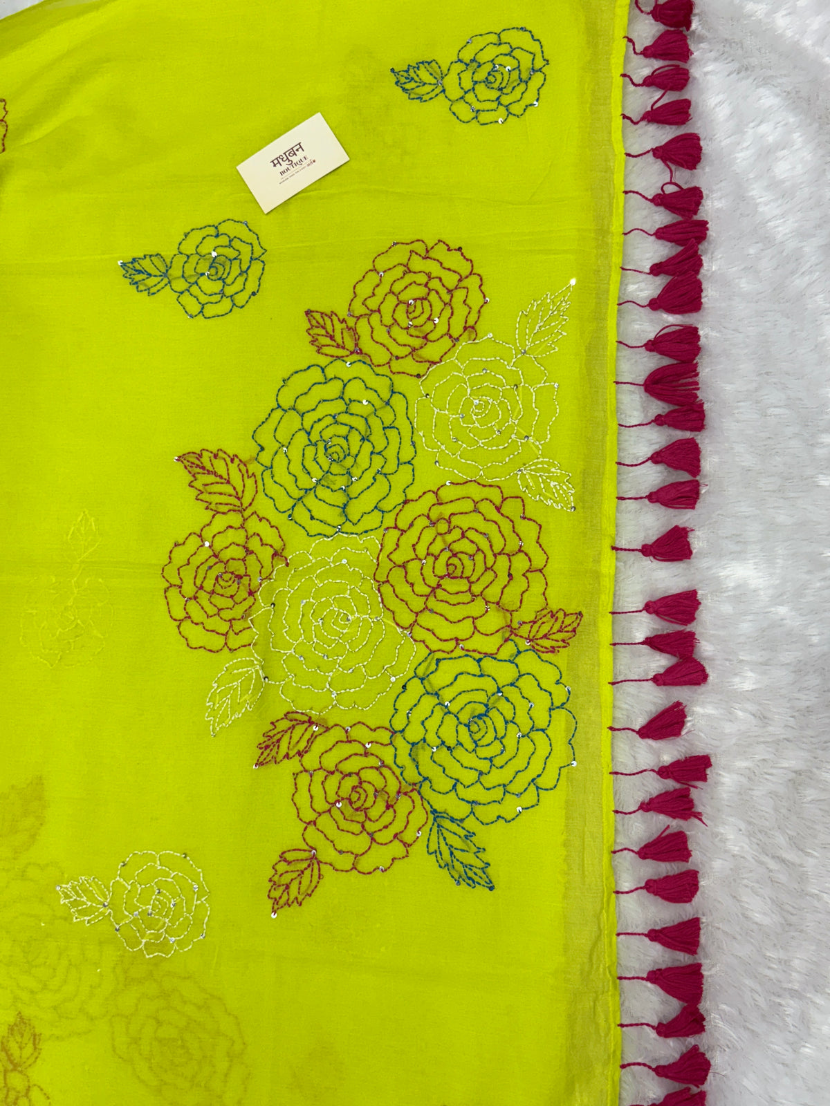 Katha sequence mulcotton saree|Popti|KSMC007