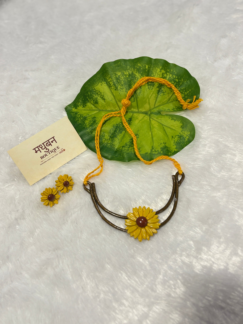 Polymer clay sunflower hasli|CH001
