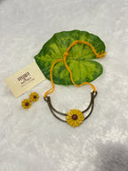 Polymer clay sunflower hasli|CH001