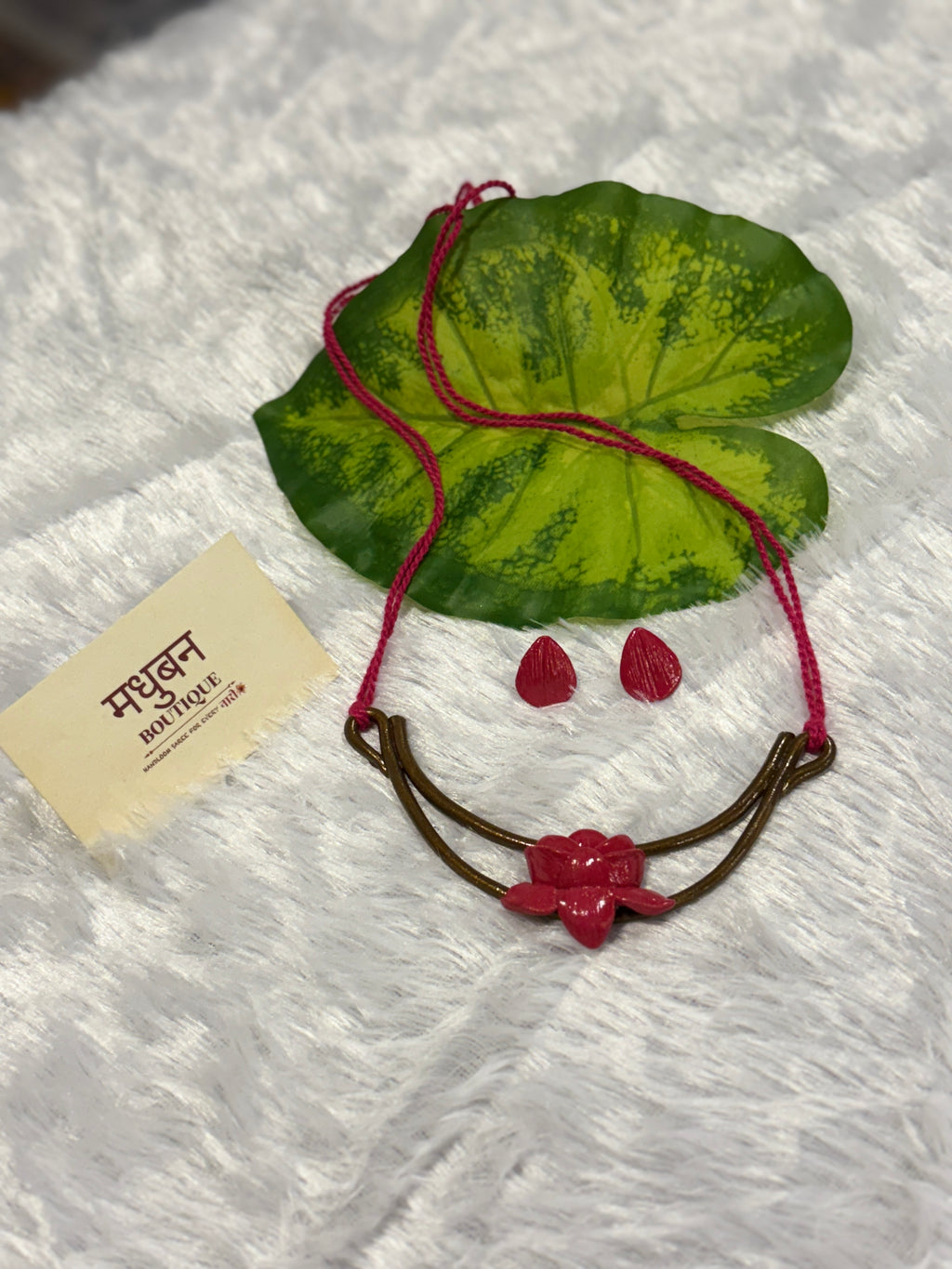 Polymer clay lotus hasli |CH002
