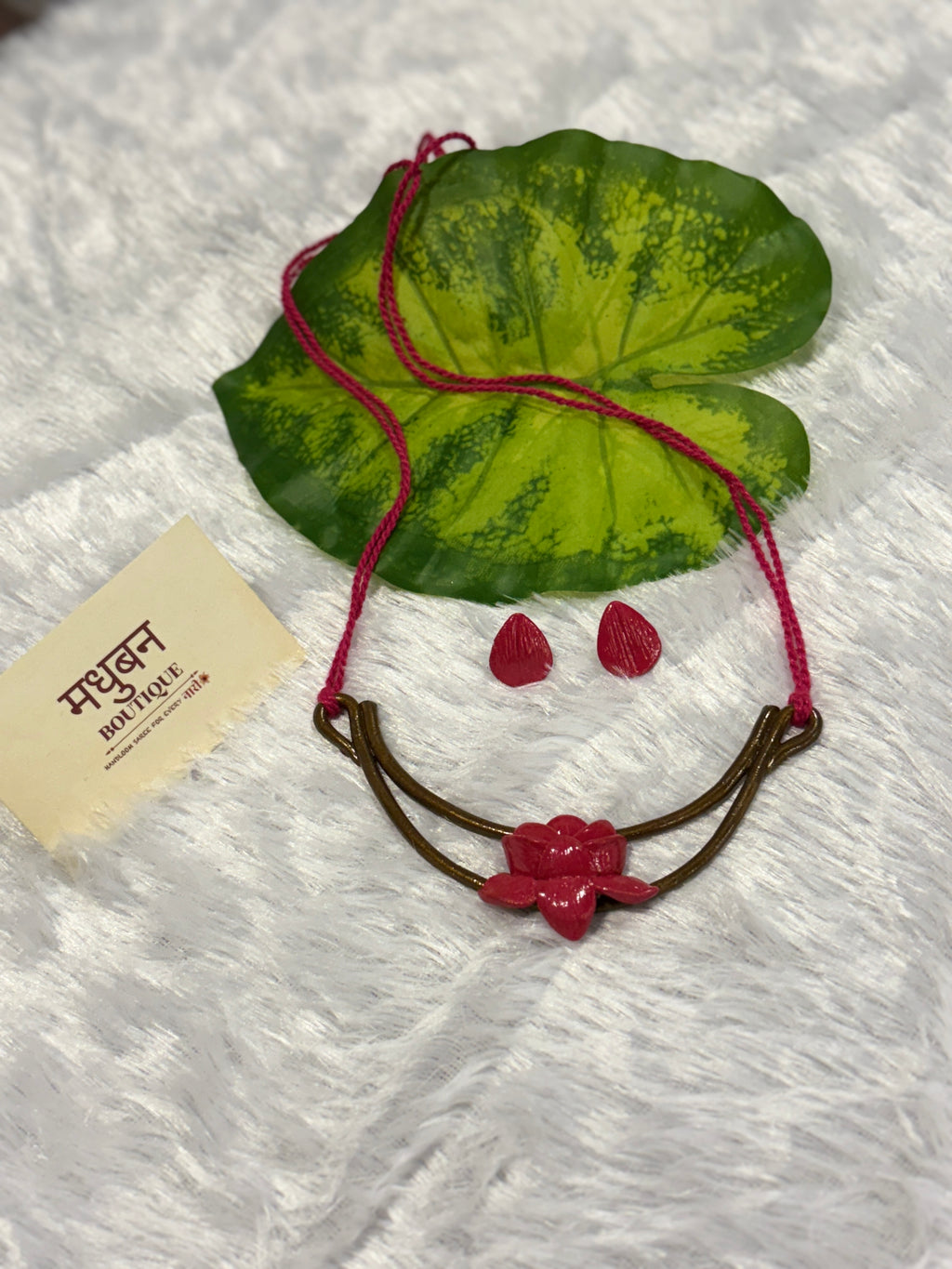 Polymer clay lotus hasli |CH002