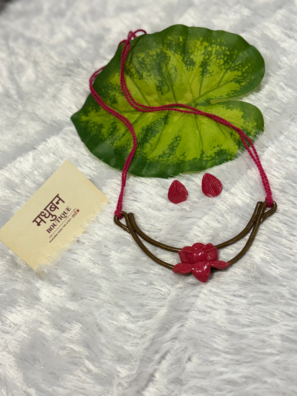 Polymer clay lotus hasli |CH002