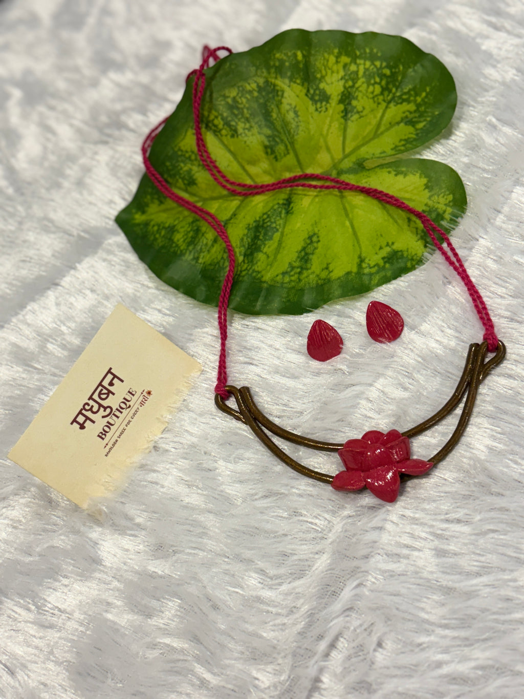 Polymer clay lotus hasli |CH002