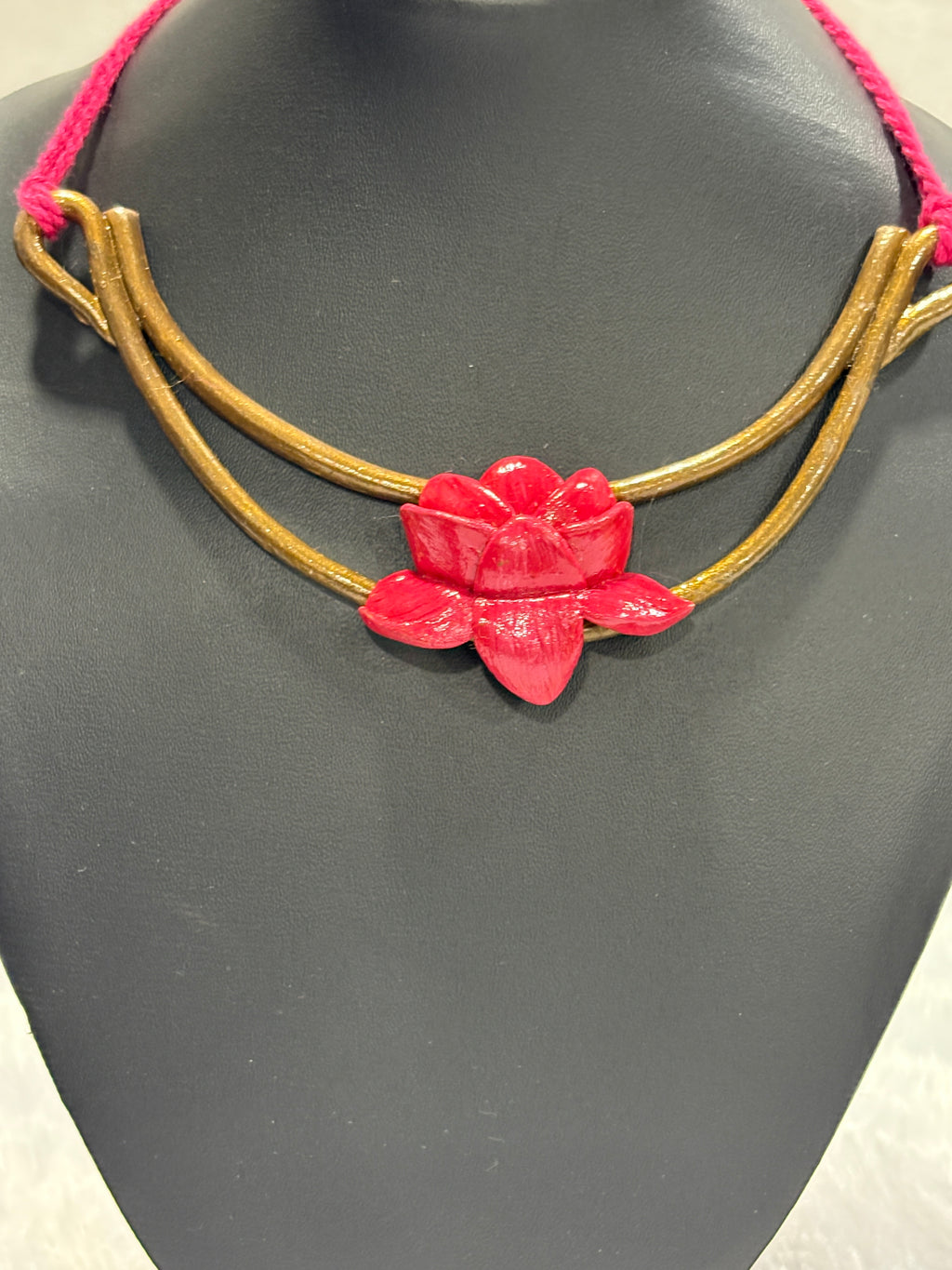 Polymer clay lotus hasli |CH002