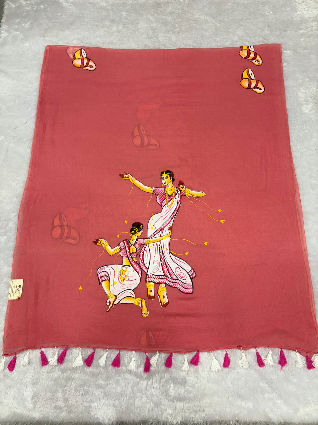 Handpainted devdas saree|Aboli|HPDEV06