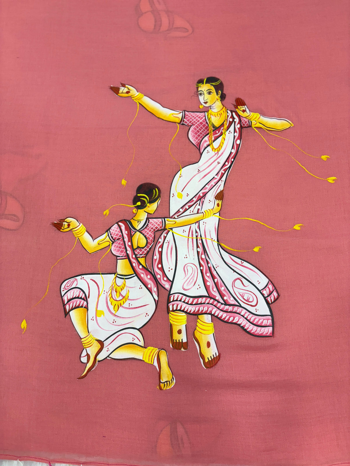 Handpainted devdas saree|Aboli|HPDEV06