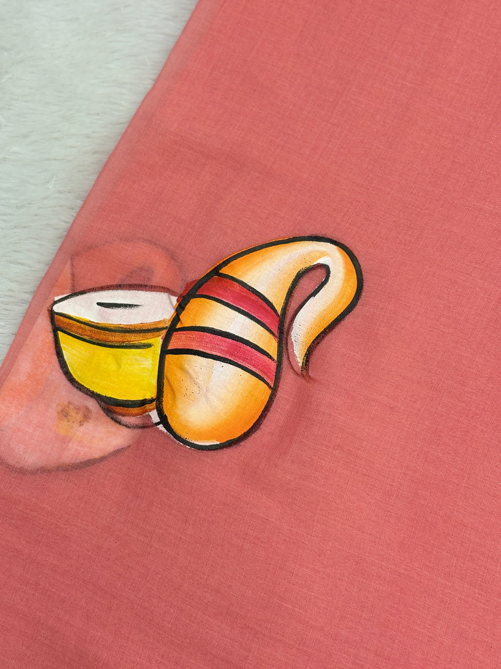 Handpainted devdas saree|Aboli|HPDEV06