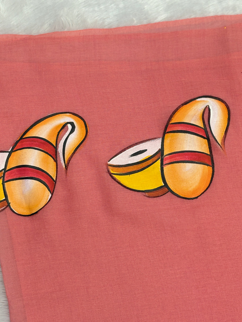 Handpainted devdas saree|Aboli|HPDEV06