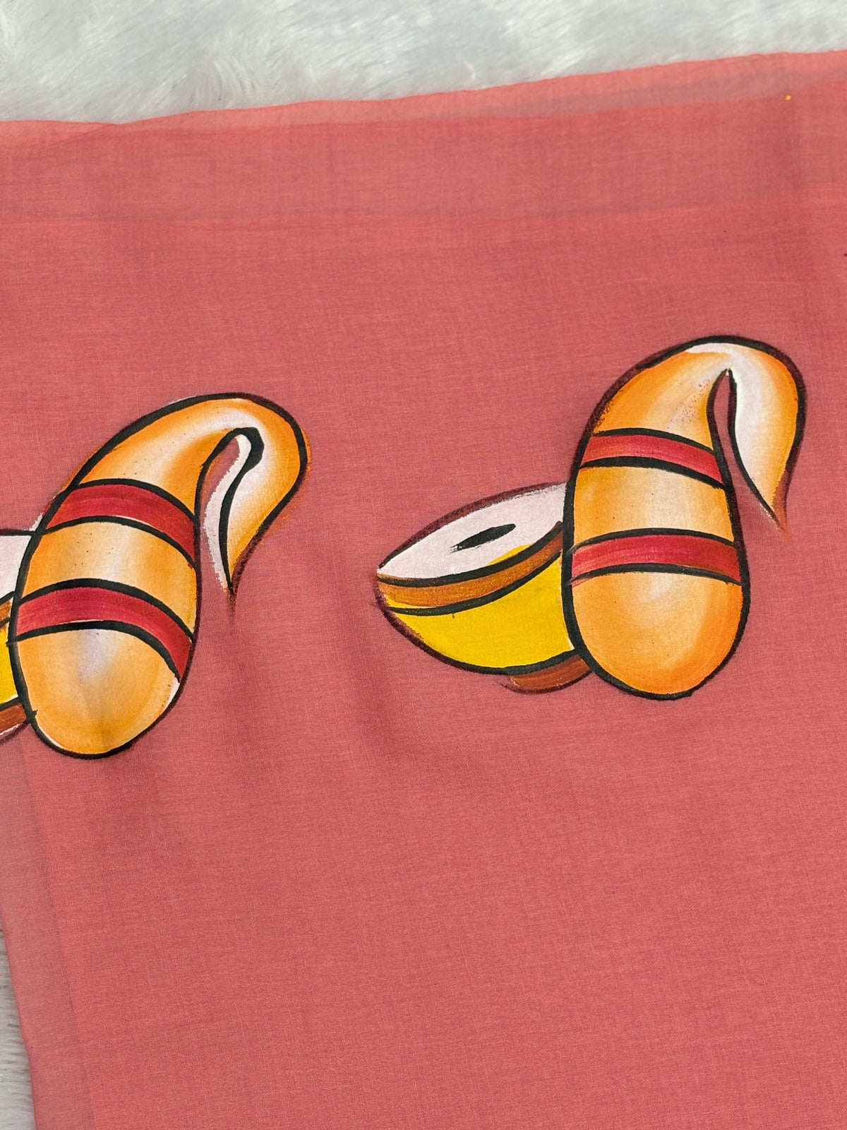 Handpainted devdas saree|Aboli|HPDEV06
