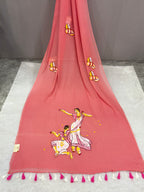 Handpainted devdas saree|Aboli|HPDEV06