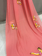 Handpainted devdas saree|Aboli|HPDEV06