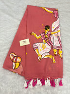Handpainted devdas saree|Aboli|HPDEV06