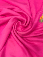 Flower garden mulchanderi saree| pink